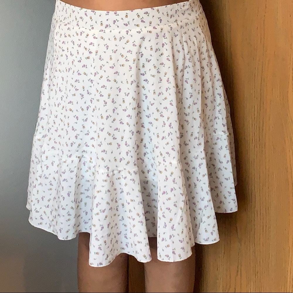 Floral Midi Skirt